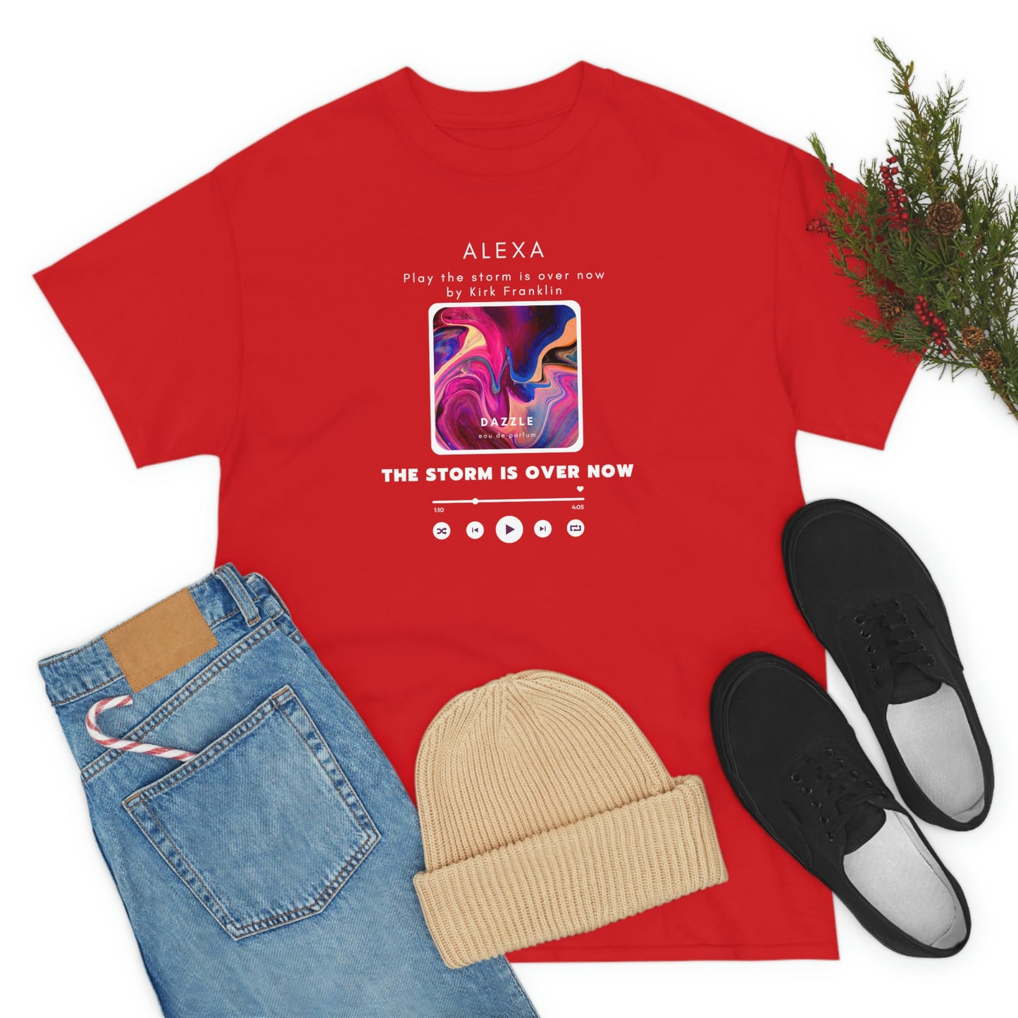 The Storm Is Over Now Adult Unisex Tee -Unisex Heavy Cotton Tee