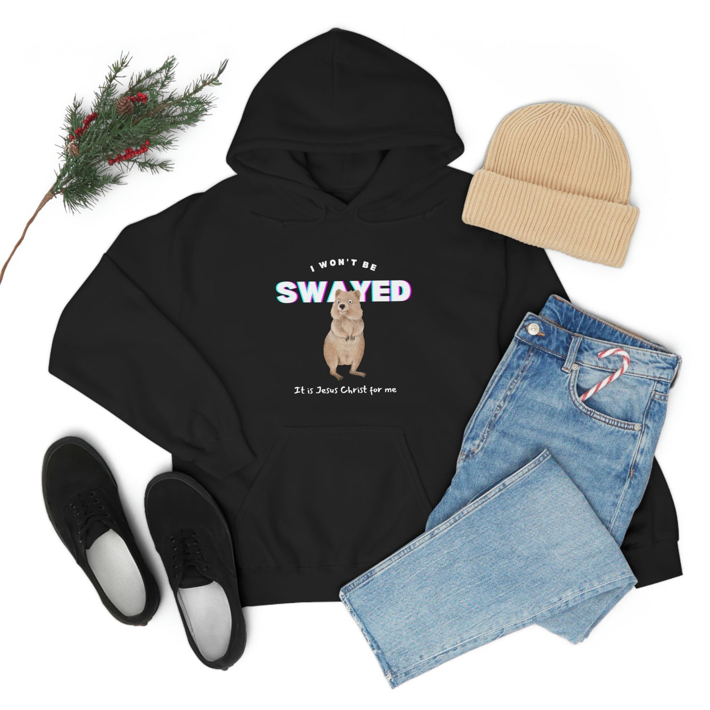 I Won't Be Swayed Adult Unisex Hoodie -Unisex Heavy Blend™ Hooded Sweatshirt