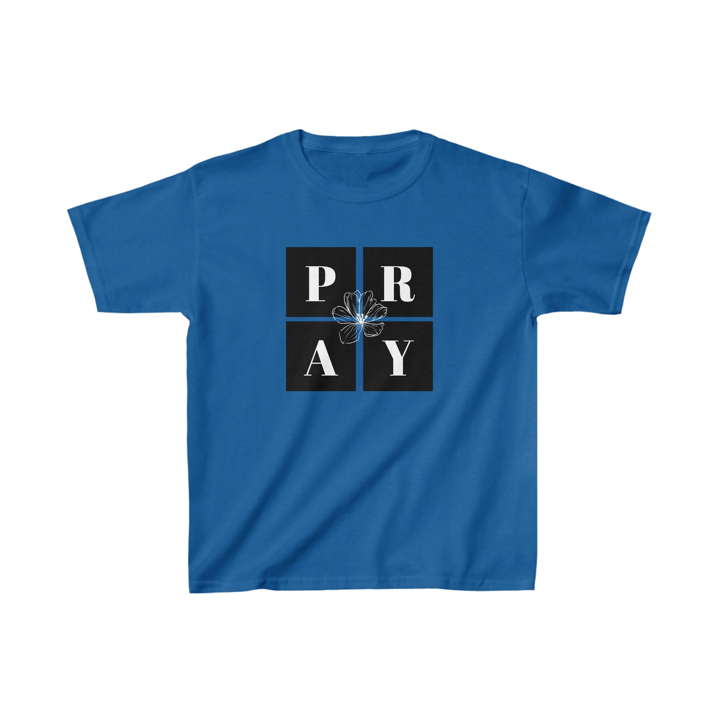 P-R-A-Y Youth Unisex Tee -Kids Heavy Cotton™ Tee