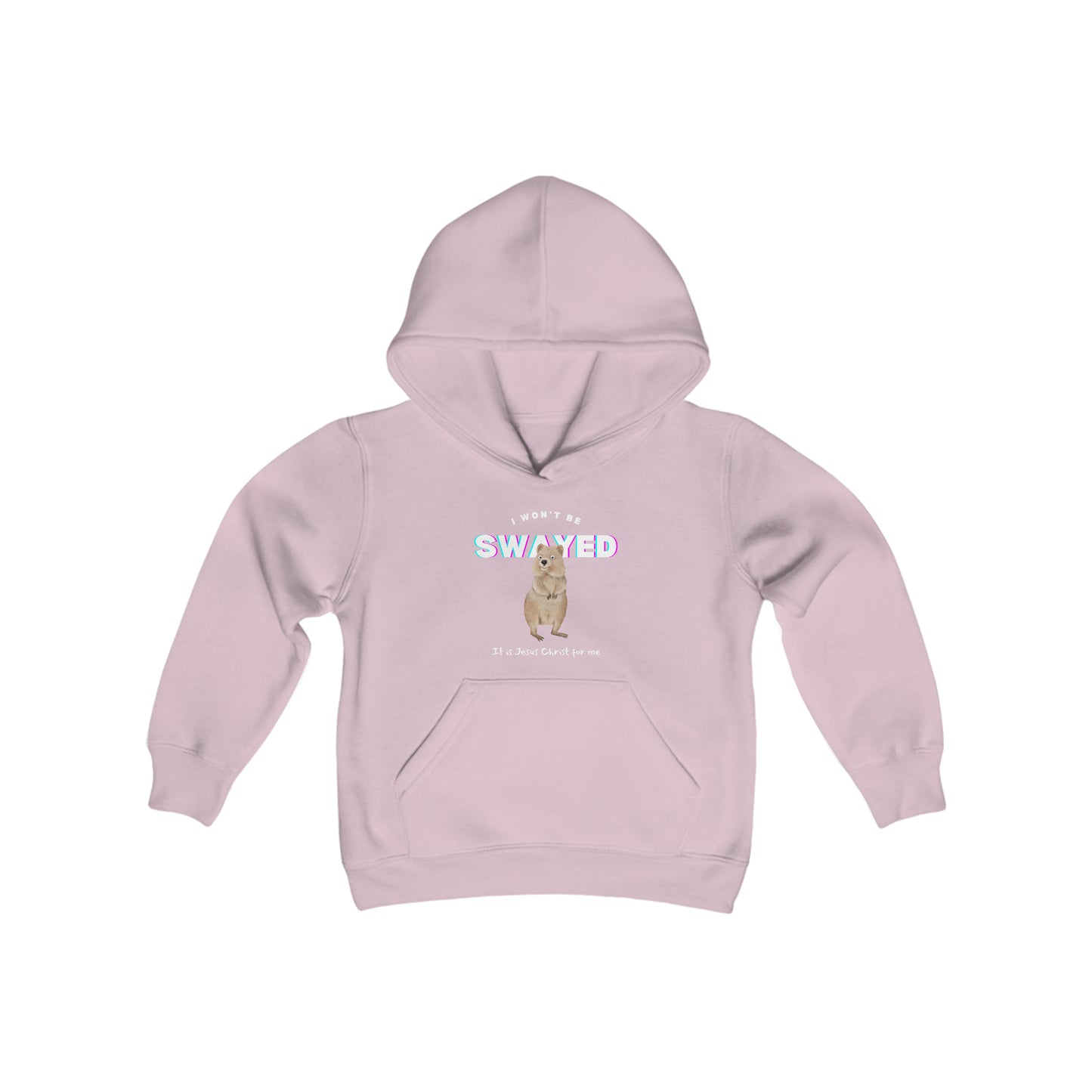 I Won't Be Swayed Youth Unisex Hoodie -Youth Heavy Blend Hooded Sweatshirt