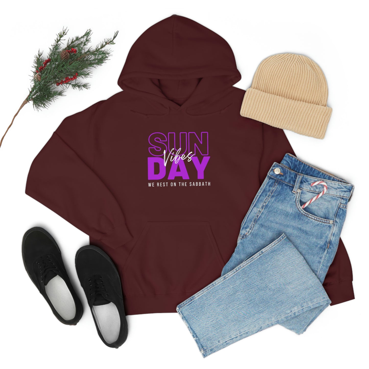 Sunday Vibes Adult Unisex Hoodie -Unisex Heavy Blend™ Hooded Sweatshirt