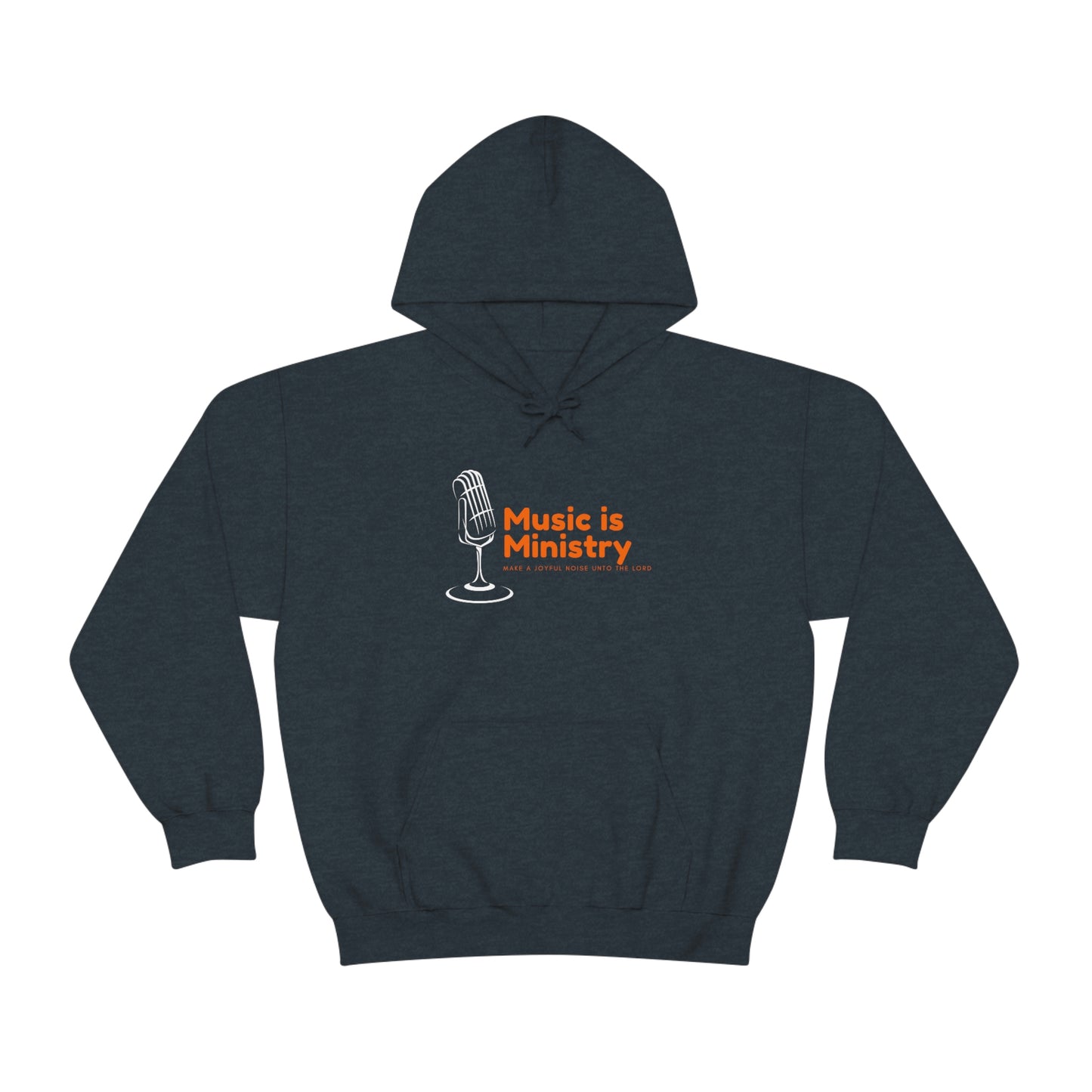 Music Is Ministry Adult Unisex Hoodie -Unisex Heavy Blend™ Hooded Sweatshirt