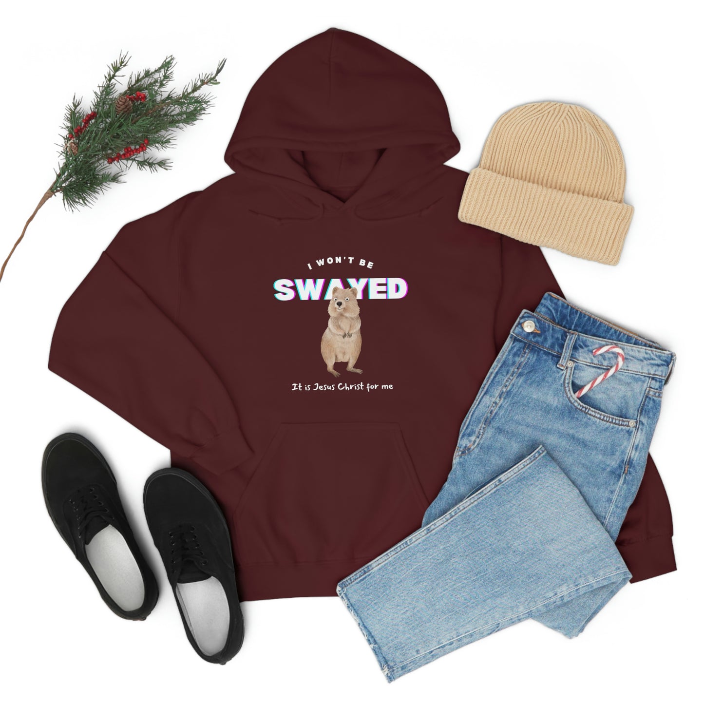 I Won't Be Swayed Adult Unisex Hoodie -Unisex Heavy Blend™ Hooded Sweatshirt