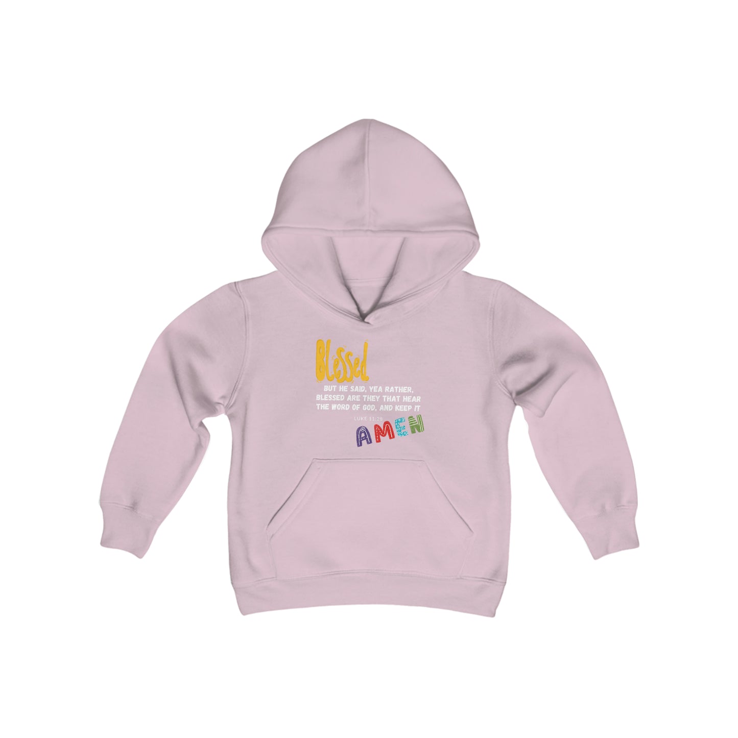 Blessed Youth Hoodie - Youth Heavy Blend Hooded Sweatshirt