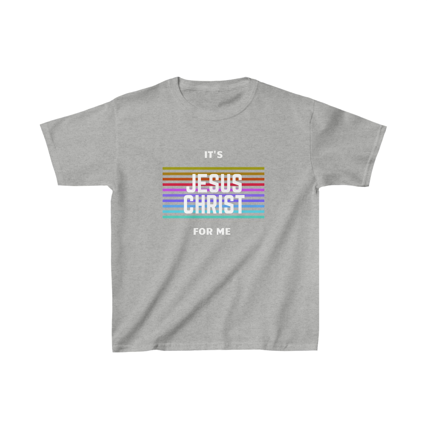 It's Jesus Christ For Me Youth Unisex Tee -Kids Heavy Cotton™ Tee