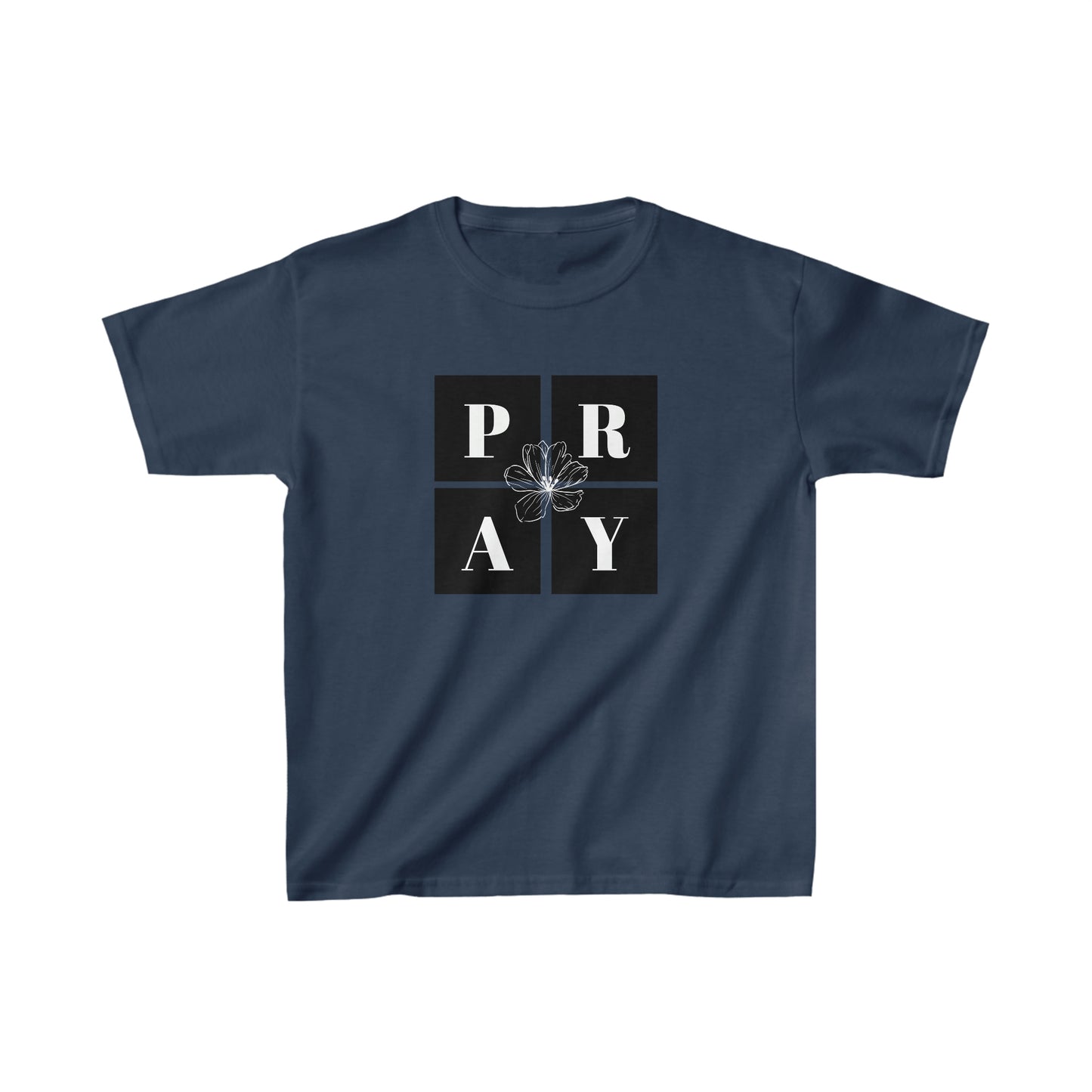 P-R-A-Y Youth Unisex Tee -Kids Heavy Cotton™ Tee