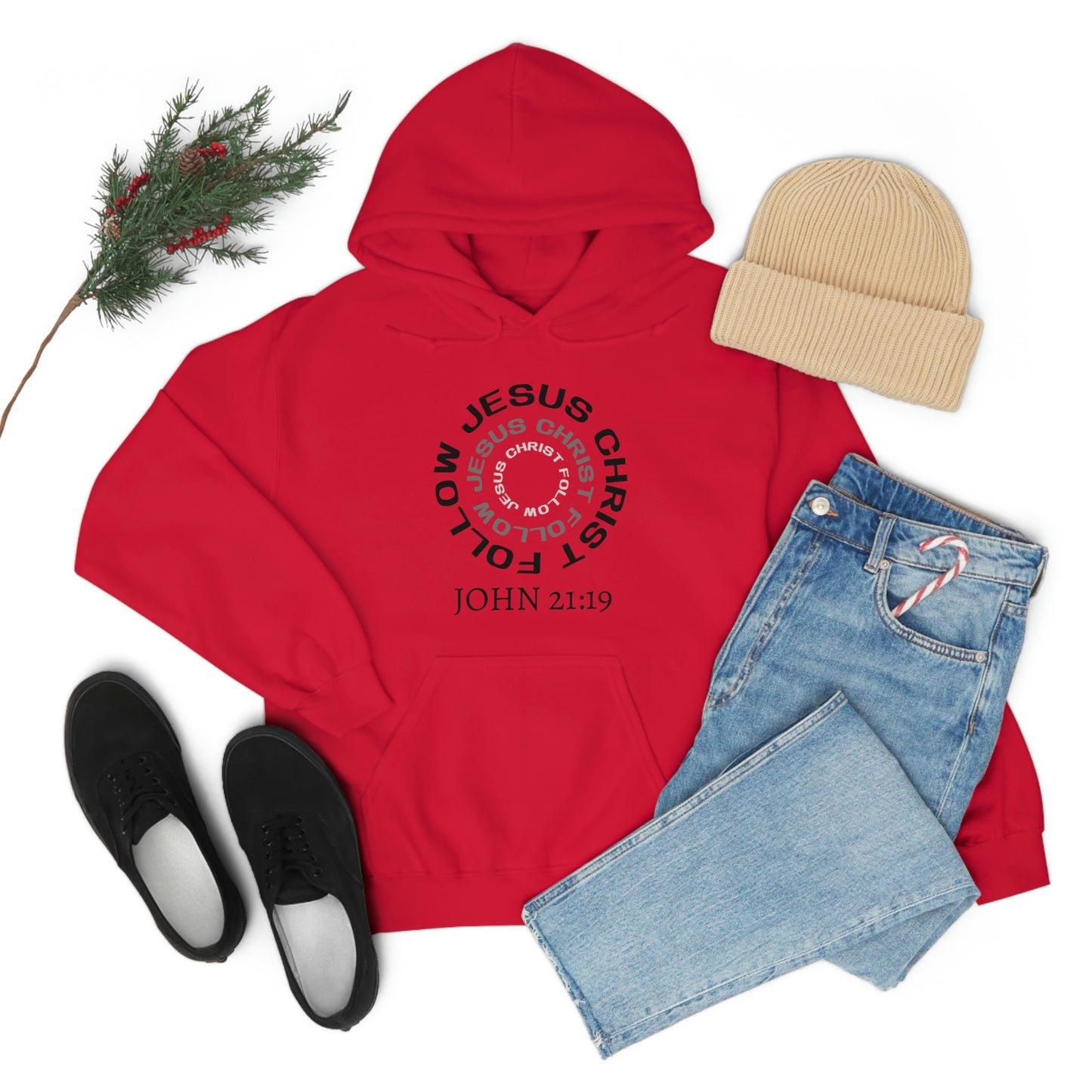 Follow Jesus Christ Unisex Adult Hoodie -Unisex Heavy Blend™ Hooded Sweatshirt