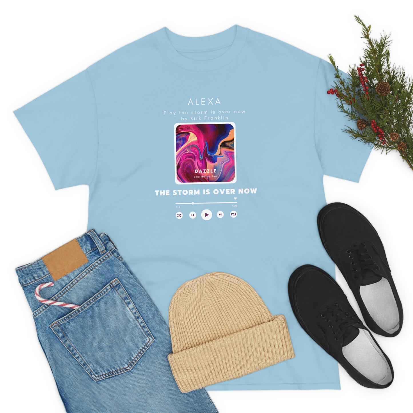 The Storm Is Over Now Adult Unisex Tee -Unisex Heavy Cotton Tee