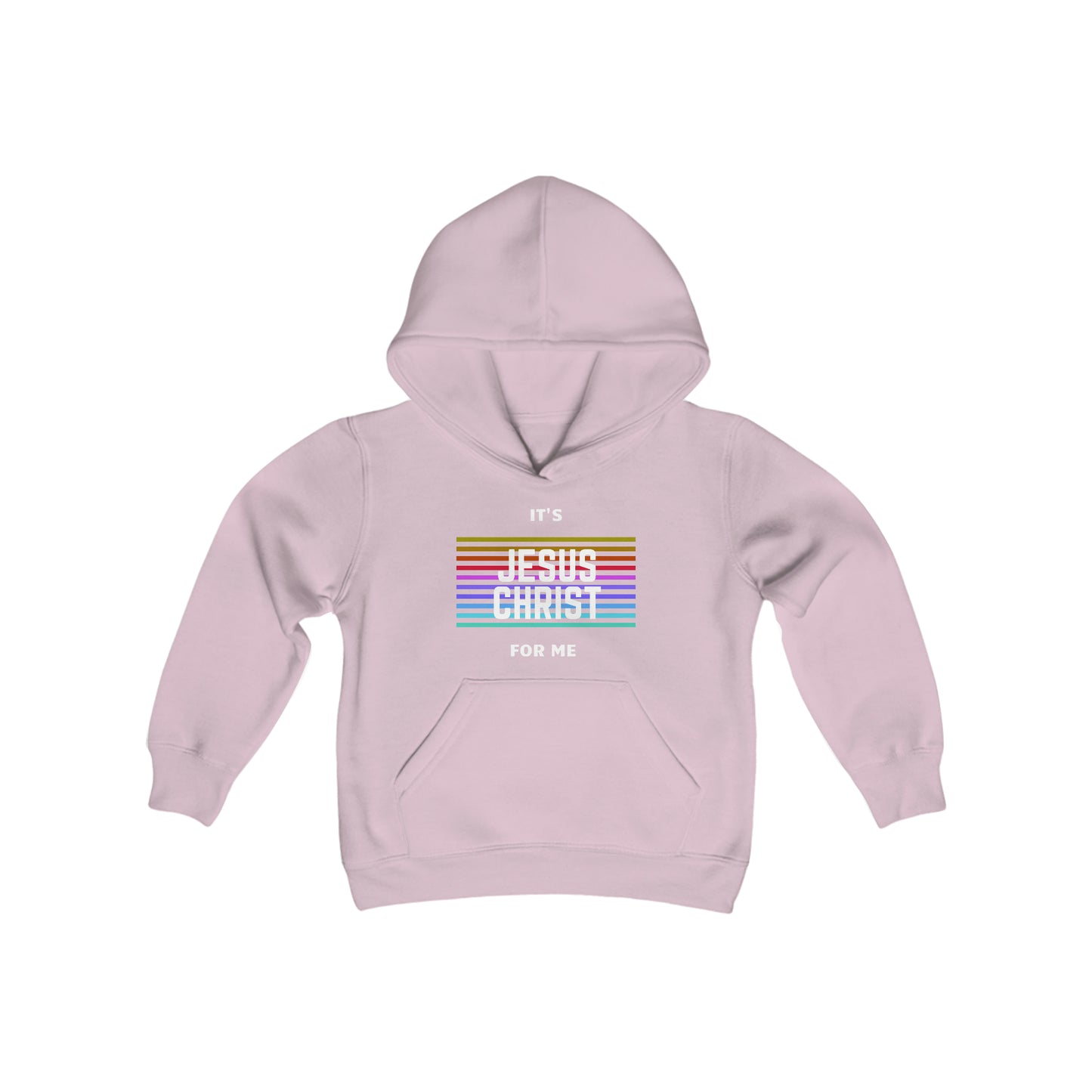 It's Jesus Christ For Me Youth Unisex Hoodie -Youth Heavy Blend Hooded Sweatshirt