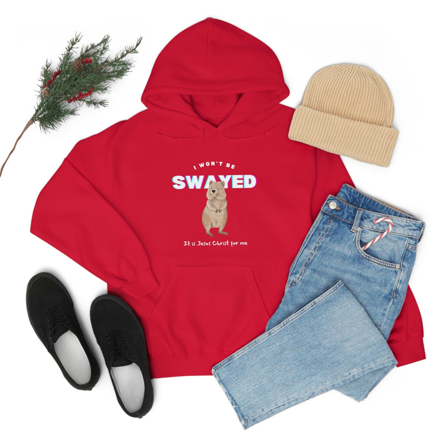 I Won't Be Swayed Adult Unisex Hoodie -Unisex Heavy Blend™ Hooded Sweatshirt