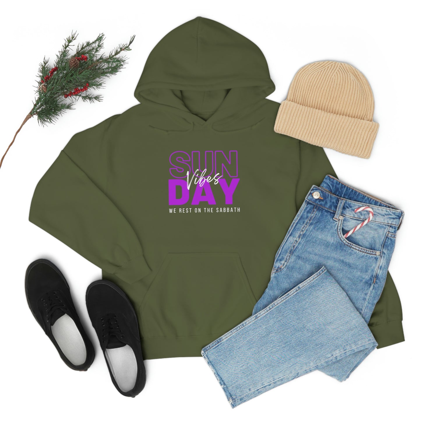 Sunday Vibes Adult Unisex Hoodie -Unisex Heavy Blend™ Hooded Sweatshirt