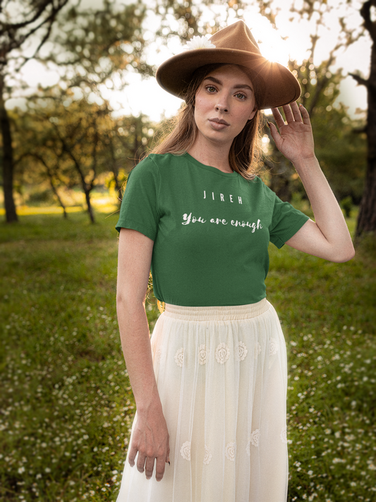 JIREH You Are Enough Adult Unisex Tee -Unisex Heavy Cotton Tee