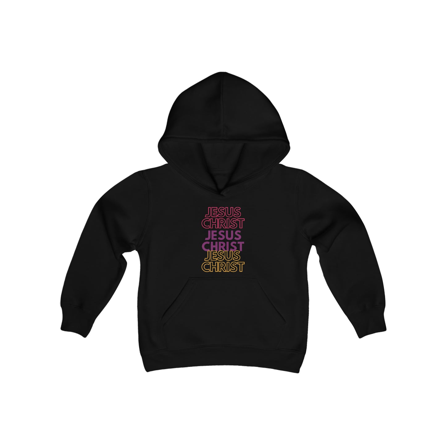 Jesus Christ Youth Unisex Hoodie -Youth Heavy Blend Hooded Sweatshirt