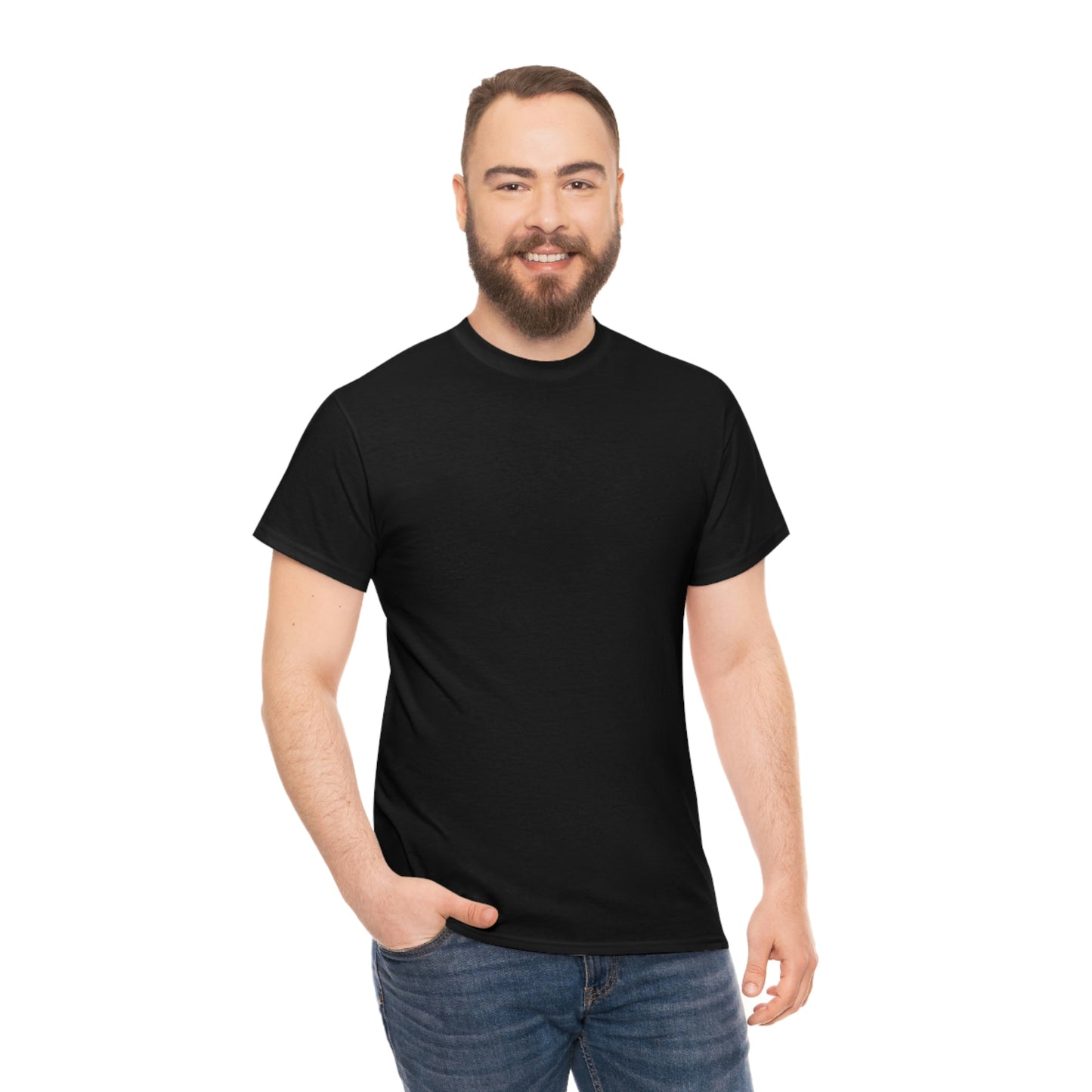 Jesus Has My Back Adult Unisex Tee -Unisex Heavy Cotton Tee