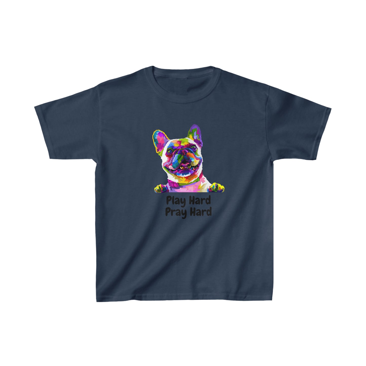 Play Hard Pray Hard Youth Unisex Tee -Kids Heavy Cotton™ Tee