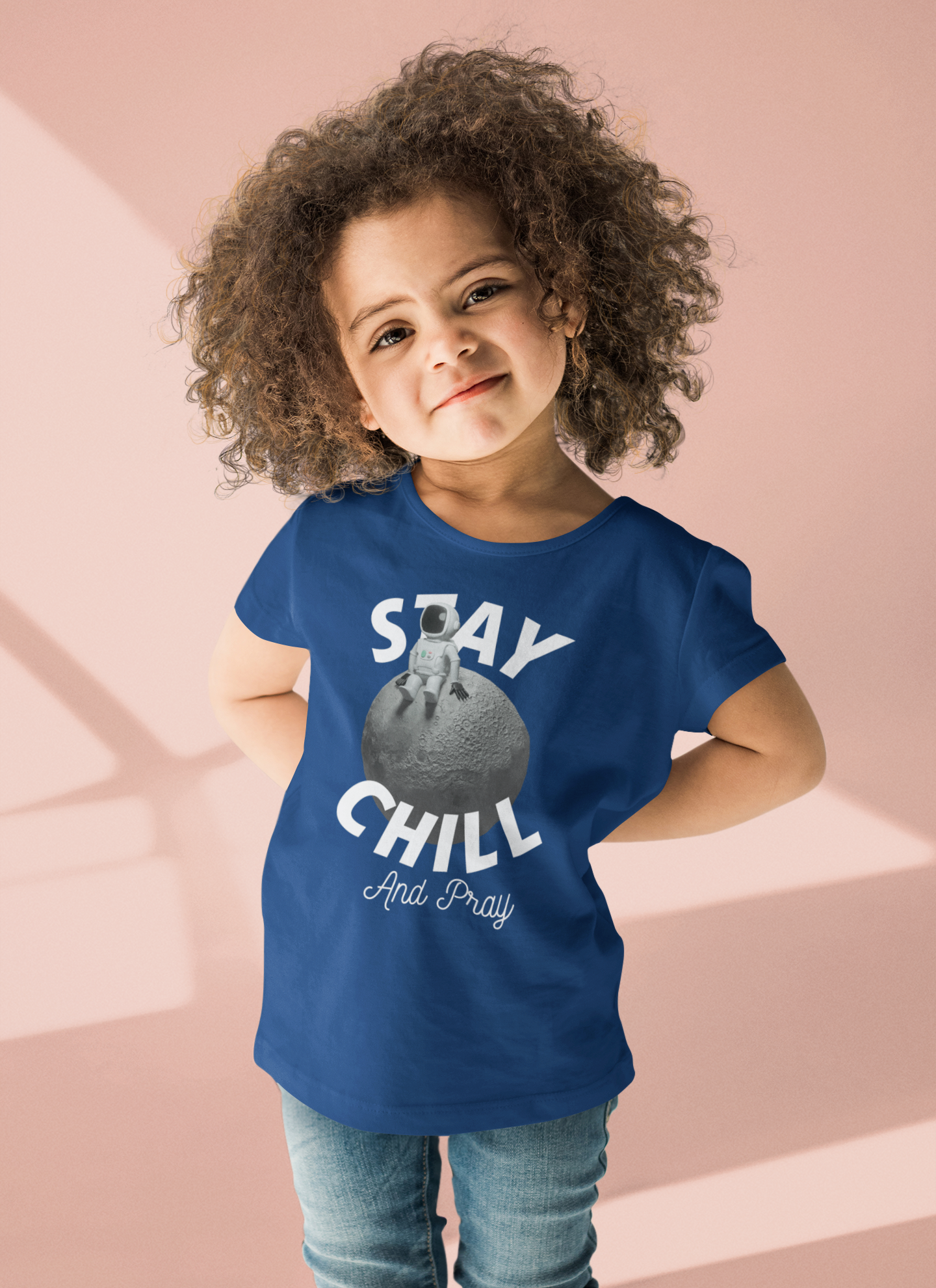 Stay Chill And Pray Youth Unisex Tee -Kids Heavy Cotton™ Tee