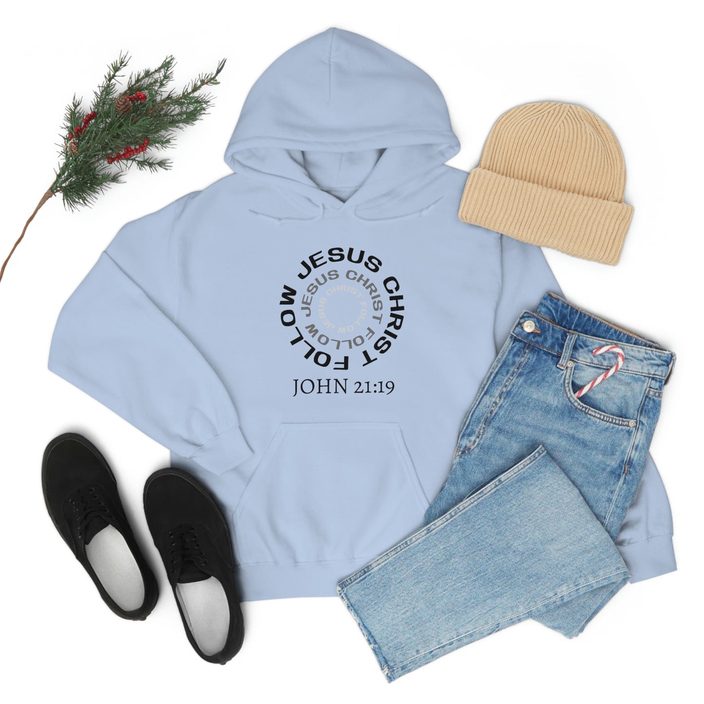Follow Jesus Christ Unisex Adult Hoodie -Unisex Heavy Blend™ Hooded Sweatshirt