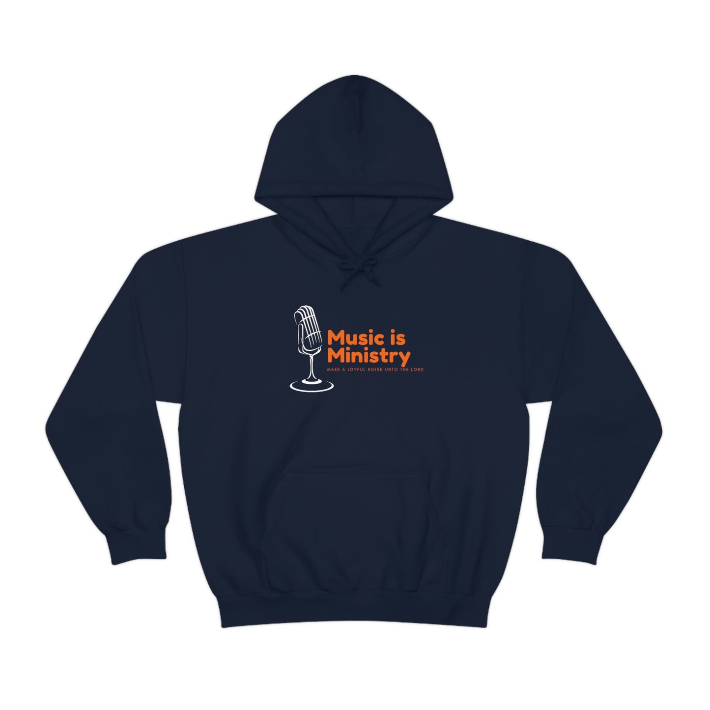 Music Is Ministry Adult Unisex Hoodie -Unisex Heavy Blend™ Hooded Sweatshirt