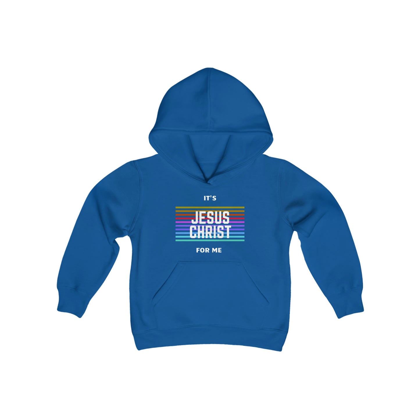 It's Jesus Christ For Me Youth Unisex Hoodie -Youth Heavy Blend Hooded Sweatshirt