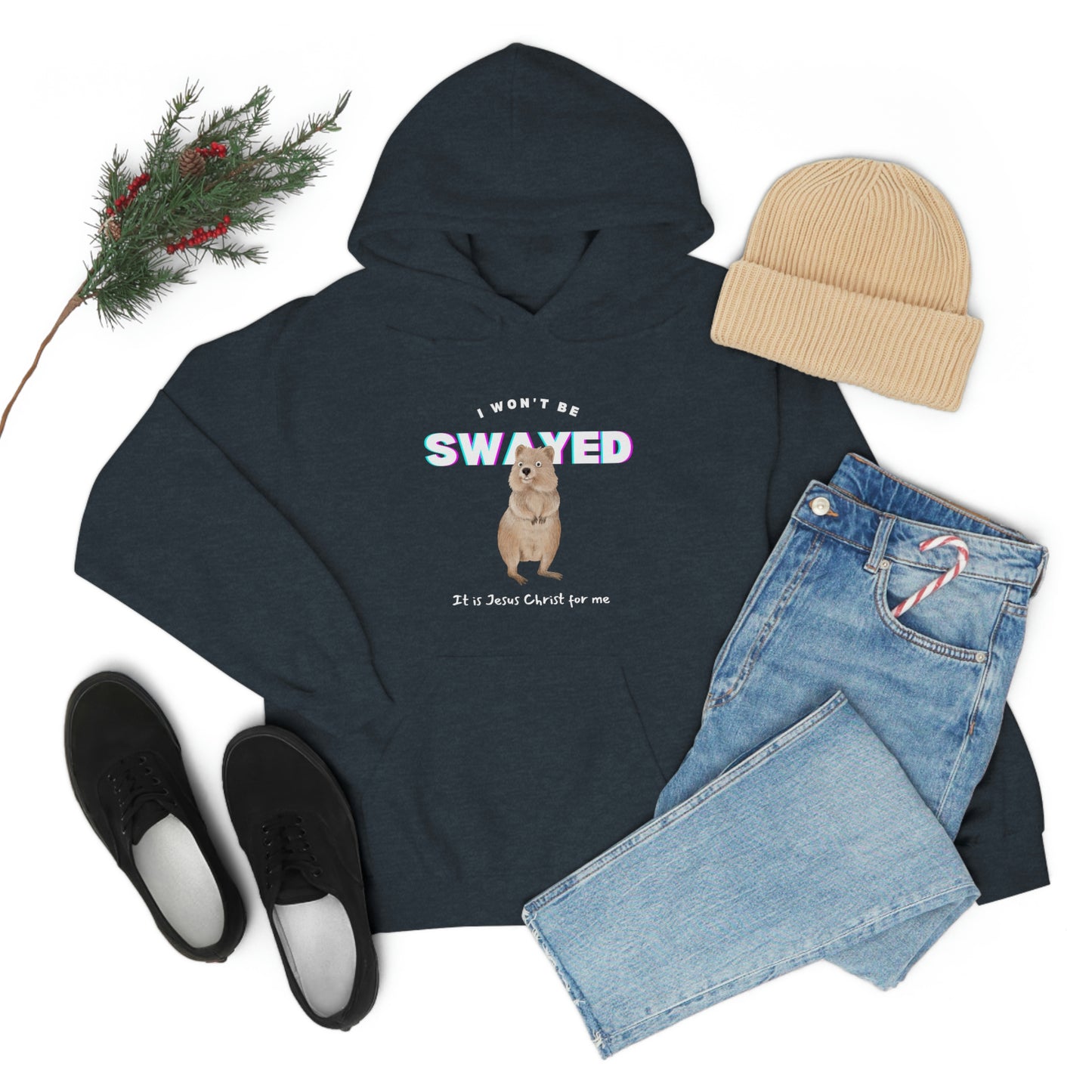 I Won't Be Swayed Adult Unisex Hoodie -Unisex Heavy Blend™ Hooded Sweatshirt