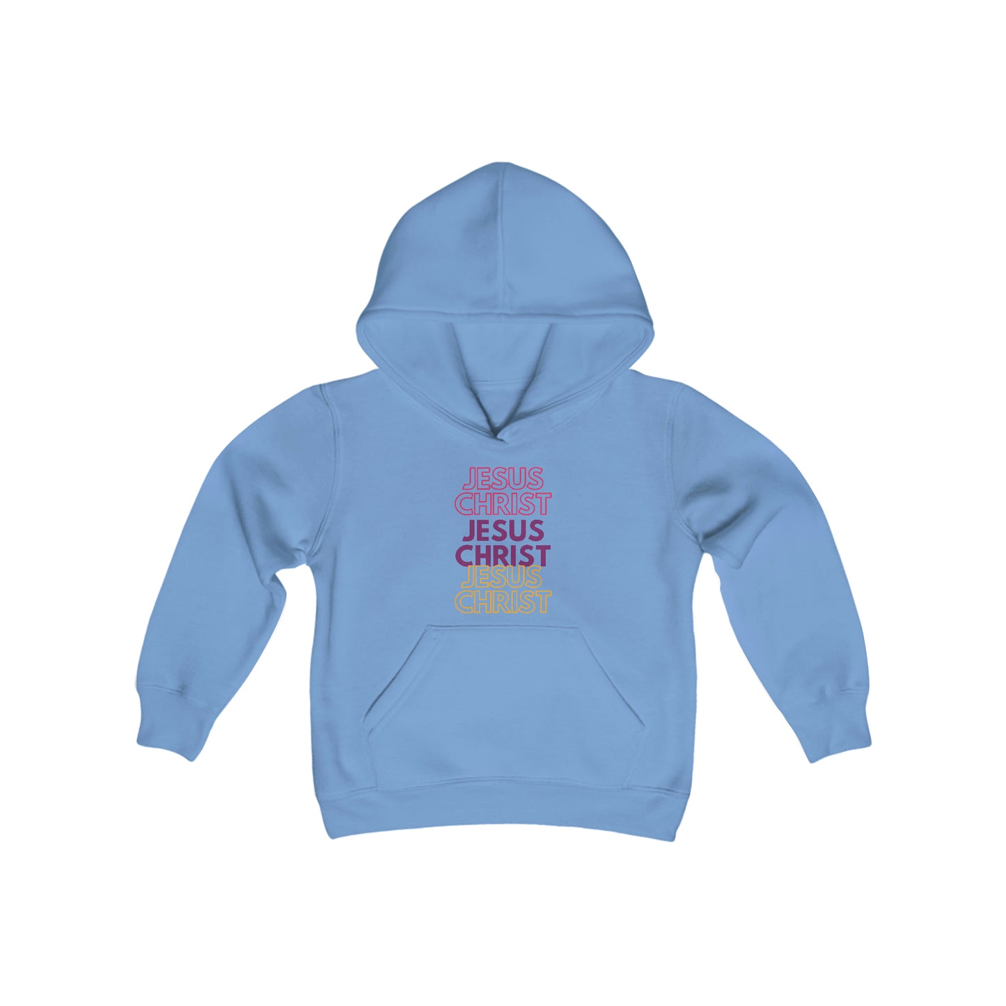 Jesus Christ Youth Unisex Hoodie -Youth Heavy Blend Hooded Sweatshirt