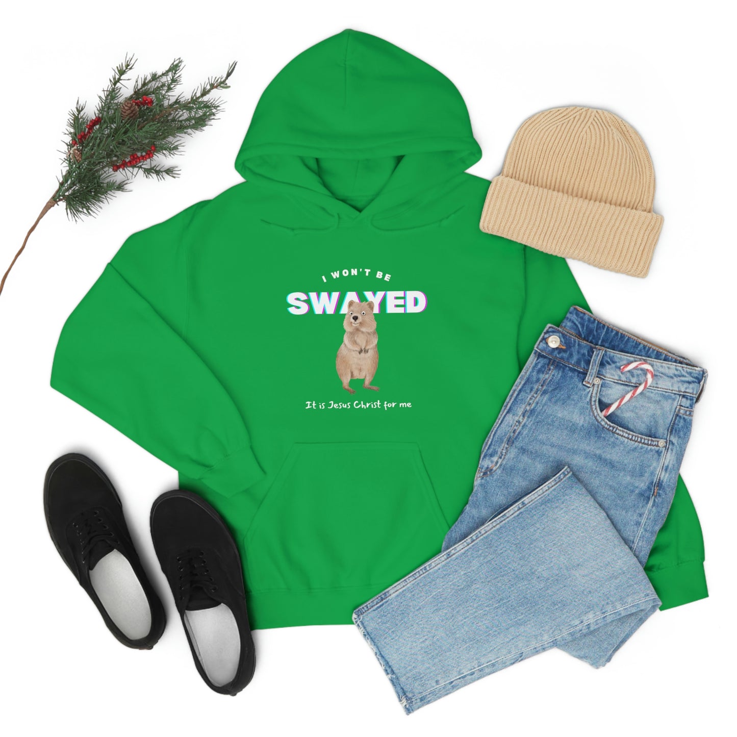 I Won't Be Swayed Adult Unisex Hoodie -Unisex Heavy Blend™ Hooded Sweatshirt