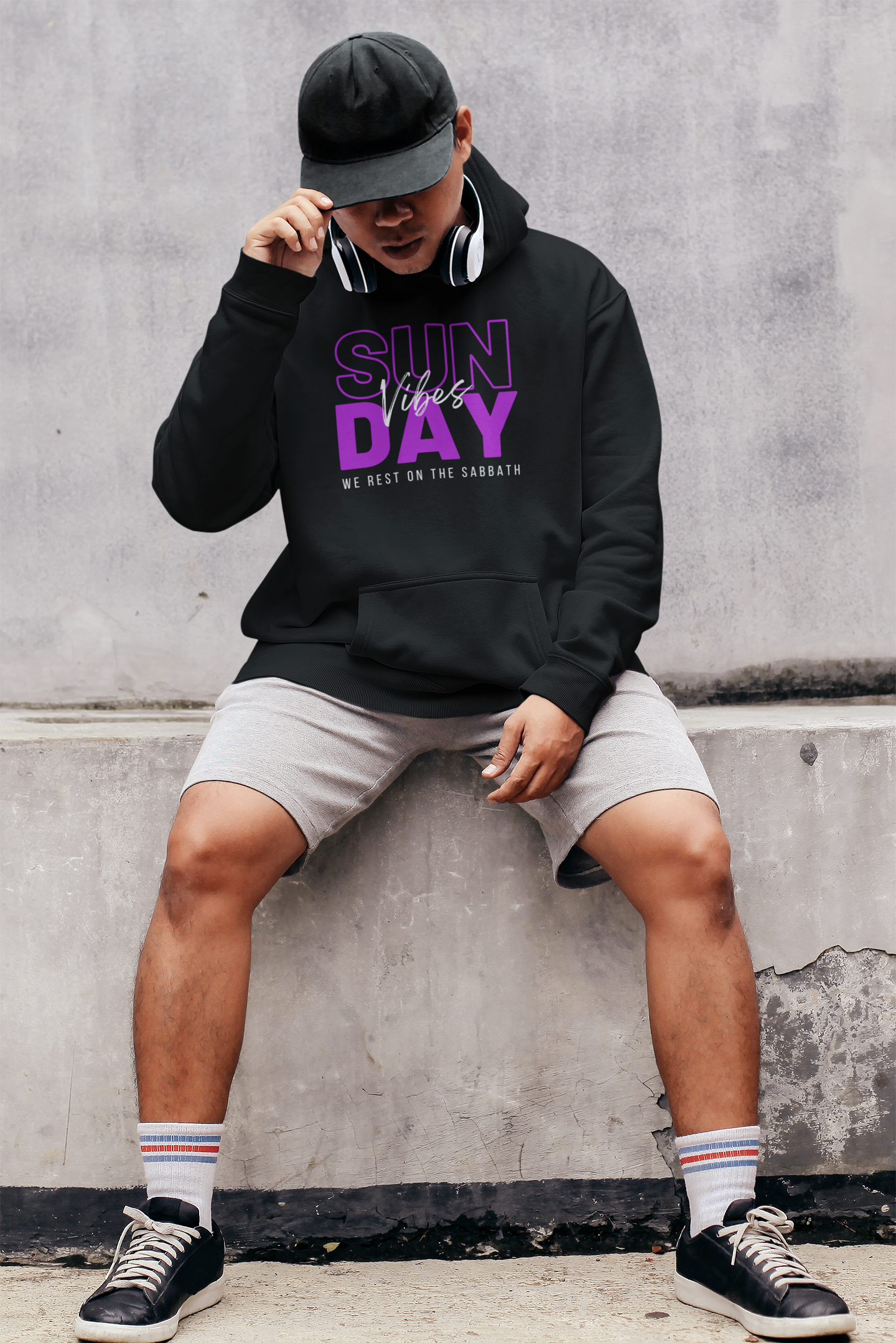 Sunday Vibes Adult Unisex Hoodie -Unisex Heavy Blend™ Hooded Sweatshirt