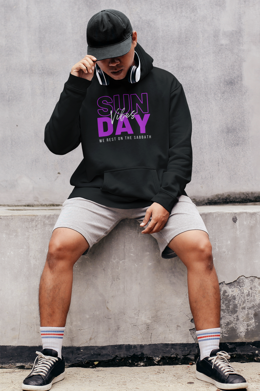 Sunday Vibes Adult Unisex Hoodie -Unisex Heavy Blend™ Hooded Sweatshirt