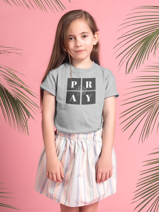P-R-A-Y Youth Unisex Tee -Kids Heavy Cotton™ Tee