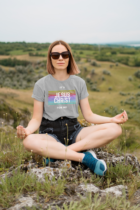 It's Jesus Christ For Me Adult Unisex Tee -Unisex Heavy Cotton Tee