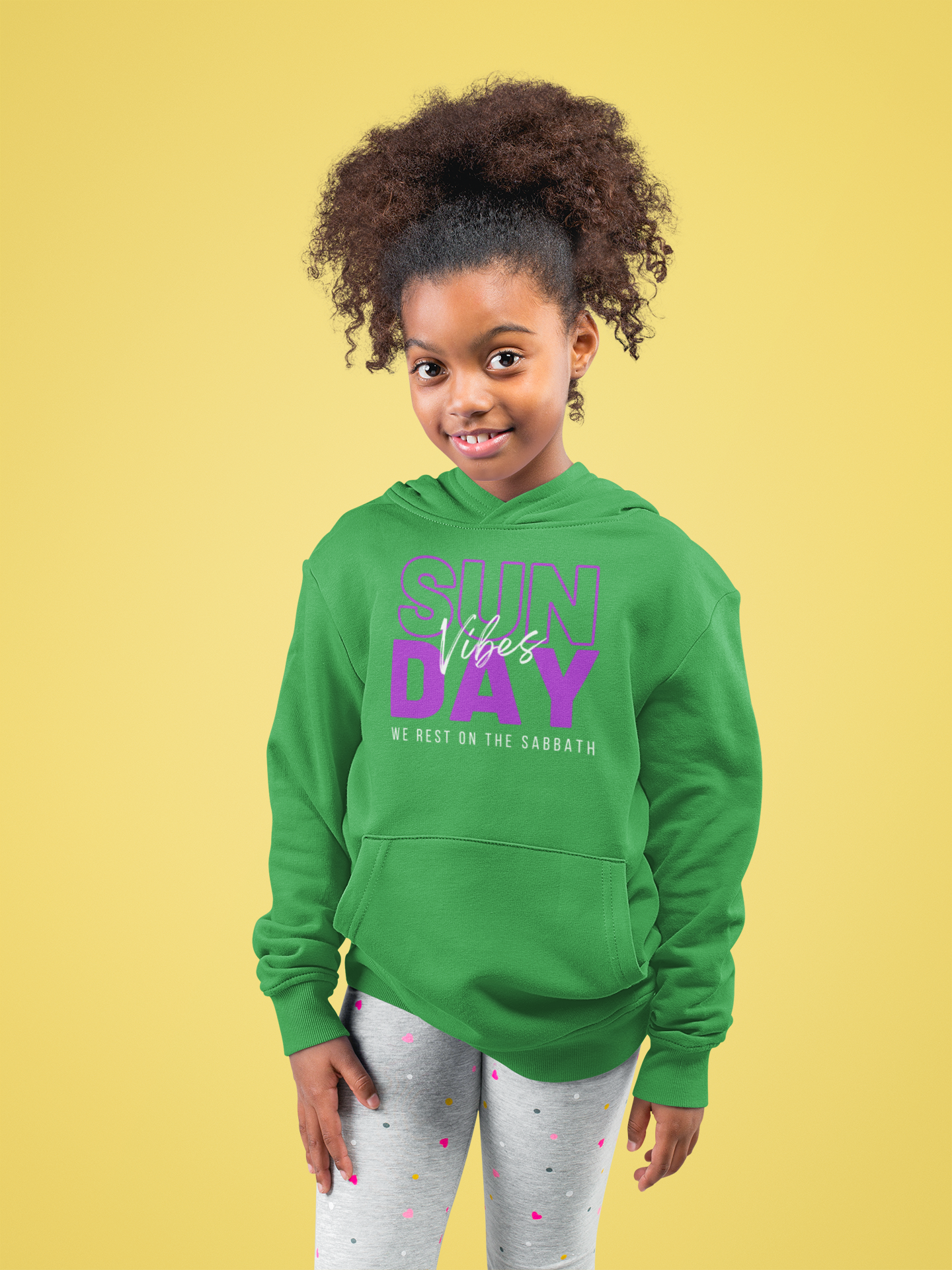Sunday Vibes Youth Unisex Hoodie -Youth Heavy Blend Hooded Sweatshirt