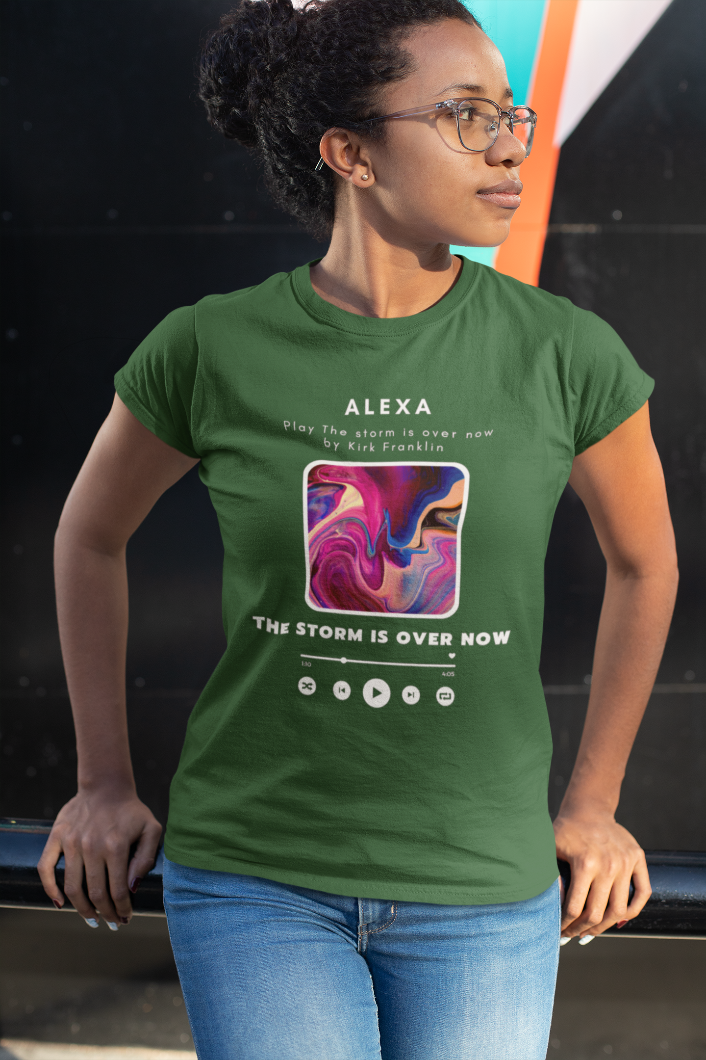 The Storm Is Over Now Adult Unisex Tee -Unisex Heavy Cotton Tee
