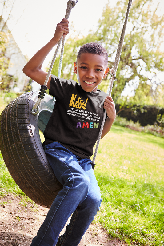 Blessed Youth T-shirt -Kids Heavy Cotton™ Tee