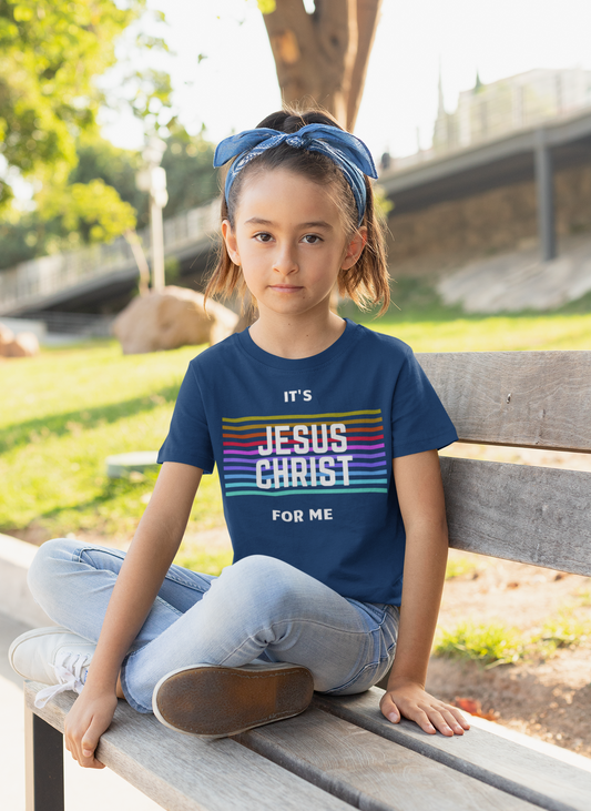 It's Jesus Christ For Me Youth Unisex Tee -Kids Heavy Cotton™ Tee